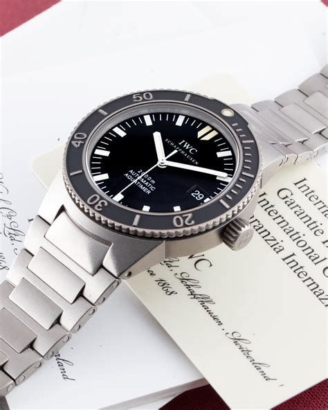 iwc aquatimer titanium 2000